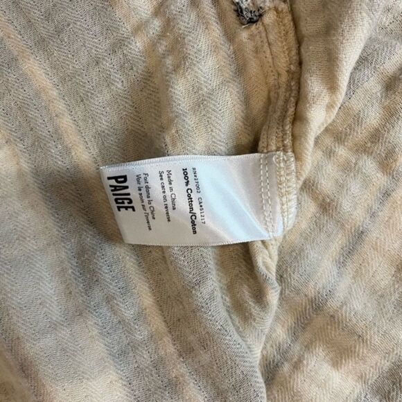 ✨ Paige jeans super soft plaid flannel shirt✨ - Picture 6 of 6